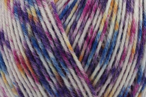 West Yorkshire Spinners Signature 4 Ply 1244 Purple Emperor Butterfly with wool and nylon